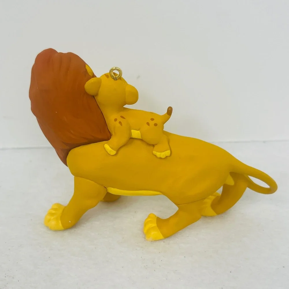 Hallmark Keepsake Disney The Lion King Mufasa and Simba 1994 Ornament with Box